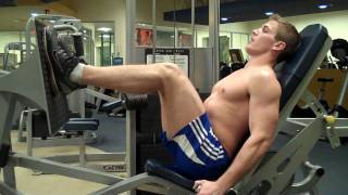 How To Seated Leg Press Cybex [upl. by Vassily608]