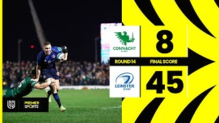 Connacht vs Leinster  Highlights from URC [upl. by Ecyor300]