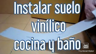 ✅ Como instalar suelo vinilico [upl. by Arvy577]