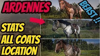 Where To Find The NEW Warped Brindle Arabian Perlino Andalusian amp MORE FREE DLC Horses In RDR2 [upl. by Grae]