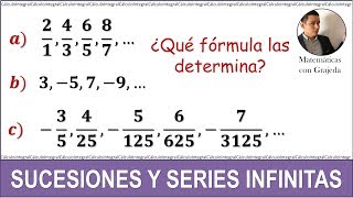 Determinar la fórmula de una sucesión [upl. by Beutler]