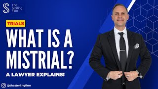 WHAT IS A MISTRIAL  LAWYER EXPLAINS  procedure injurylawyer [upl. by Zsazsa206]