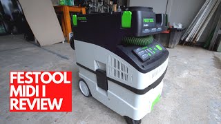 Festool Ct Midi I Dust Extractor Review [upl. by Estes]