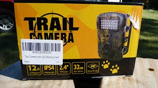 Senwow Crenova Trail Camera Setup and Review [upl. by Nathalie]