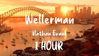 Nathan Evans  Wellerman Sea Shanty 8D  Lyrics  1 Hour [upl. by Arraik781]