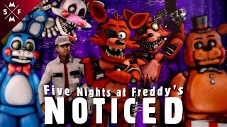 FNaF NOTICED  SFM Song Animation [upl. by Khalsa152]