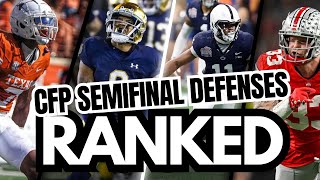 College Football Playoff Semifinal Defenses RANKED [upl. by Aisenat]