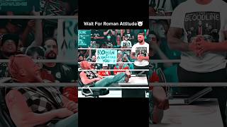 Dont Show Attitude😈To Roman Reigns🔥shorts wwe viral [upl. by Ingham452]