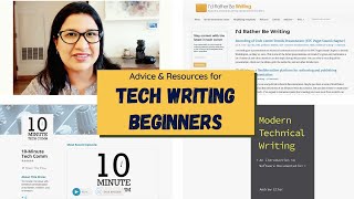 TECHNICAL WRITING BEGINNERS  Advice and Resources [upl. by Britt63]