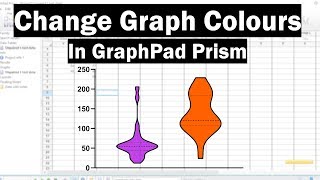 How To Quickly Change Graph Colours In GraphPad Prism [upl. by Erastatus]