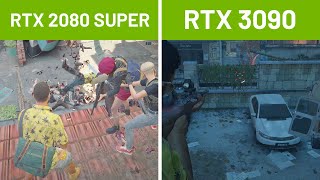 RTX 2080 SUPER vs RTX 3090  Test in 9 Games with Ultra settings [upl. by Towne]