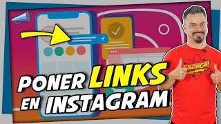 📲 4 formas de poner un Link o Enlace en Instagram  Tutorial en ESPAÑOL [upl. by Risser215]