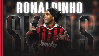 Ronaldinho Skills and Goals  AC Milan [upl. by Annekim]