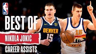 BEST Career Assists From Nikola Jokic [upl. by Baggs345]