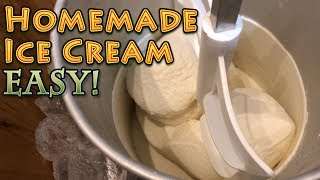 Homemade Ice Cream EASY [upl. by Finnigan794]