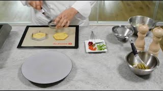 DE BUYER  Gamberoni recipe using de Buyers kitchen utensils [upl. by Muslim]