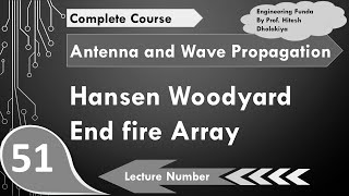 Hansen Woodyard end Fire Array Basics Radiation Designing amp Advantages Explained [upl. by Elbon]