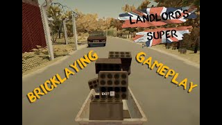 Repairing Brickwork on the House Landlords Super Gameplay [upl. by Phil]