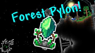 The Forest Pylon  Terraria 14 [upl. by Llehcam]