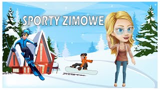 SPORTY ZIMOWE  Film edukacyjny dla dzieci [upl. by Essilec144]