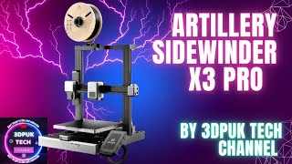 Artillery Sidewinder X3 Pro Review [upl. by Nylauqcaj]