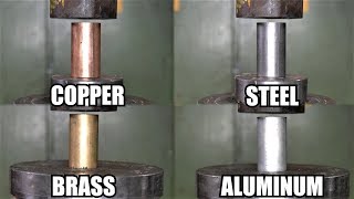 How Strong Are Metals Explosion  BROKEN WINDOW Hydraulic Press Test [upl. by Nylarac]