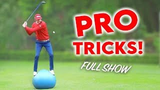 VERY FUNNY UNCUT GOLF TRICK SHOT SHOW [upl. by Gianni]