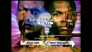 Badr Hari v Remy Bonjasky [upl. by Hueston]