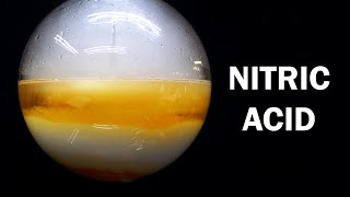 Making Concentrated 68 Nitric Acid [upl. by Gascony390]