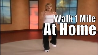 1 Mile In Home Walk  Walking Workout Videos [upl. by Webster]