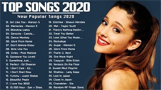 Top Hits 2020 🍓 Top 40 Popular Songs 2020 🍓 Best English Music Playlist 2020 [upl. by Helbonna]