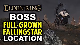 FullGrown FallingStar Beast Boss Location  Elden Ring [upl. by Steffen]