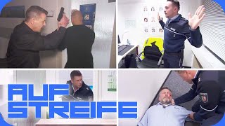 Lebensgefährlicher Einsatz Polizisten auf der Wache in Gefahr  Auf Streife  SAT1 [upl. by Aurore]