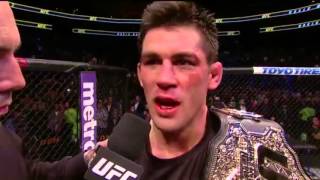 Fight Night Boston Dominick Cruz and TJ Dillashaw Octagon Interview [upl. by Billat80]