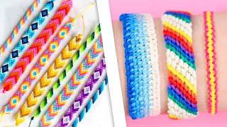 HAZ PULSERAS PARA REGALAR A TU MEJOR AMIGAO 5 IDEAS DE HILO ENCERADO  Tutoriales Belen [upl. by Lonee18]