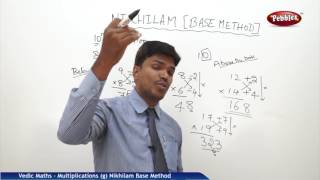 Nikhilam Base Method in vedic maths  Speed Maths  Vedic Mathematics [upl. by Suixela]