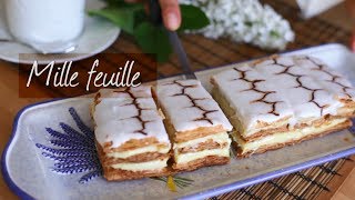 How to make mille feuille  Recipe video [upl. by Aiclef608]