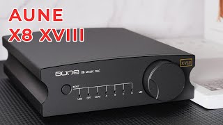 AUNE X8 XVIII DAC Unboxing [upl. by Nerita]