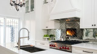 Kitchen Tour  Designer Andrew Pike’s Glamorous Kitchen Makeover [upl. by Llertnod267]