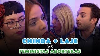 DEBATE Laje  Brandolino vs 2 feministas aborteras [upl. by Pattie816]