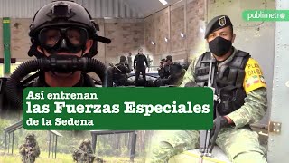 Así se entrenan las Fuerzas Especiales del Ejército Mexicano [upl. by Gold]