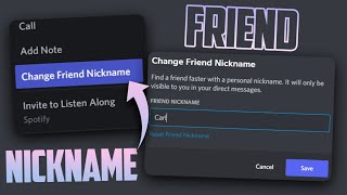 FRIEND Nicknames on Discord [upl. by Lamoree]