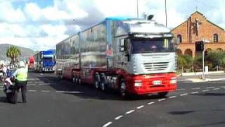 V8 SUPERCAR TRUCK PARADE TOWNSVILLE 2009 [upl. by Hgielrebmik]