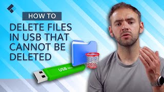 How to Delete Files in USB That Cannot Be Deleted 4 Methods [upl. by Cobbie]