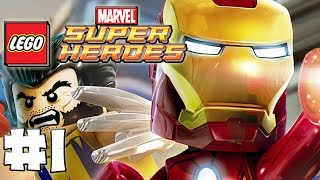 LEGO Marvel Superheroes  Part 1  Welcome True Believers HD Gameplay Walkthrough [upl. by Eelyme752]