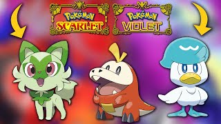 How to start with ALL STARTERS in Scarlet amp Violet [upl. by Carothers]