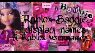 Baddie DisplayRoblox usernames IdeasMUST WATCH [upl. by Eisteb]