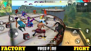 Garena free fire factory king  ff fist fight on factory roof  factory challenge gameplay  video t [upl. by Pirzada679]