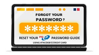 PBe Tutorial How To Reset Password Using ATMDebitCredit Card [upl. by Mcgill]