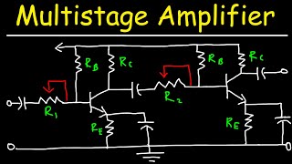 Multistage Transistor Audio Amplifier Circuit [upl. by Uhp643]